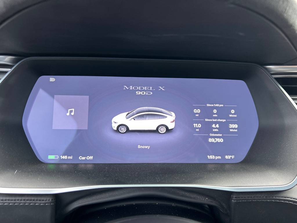 TESLA MODEL X 2016 TESLA MODEL X 5YJXCAE20GF021383