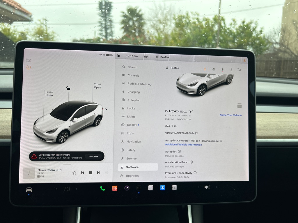 TESLA MODEL Y 2021 TESLA MODEL Y 5YJYGDEE8MF087437