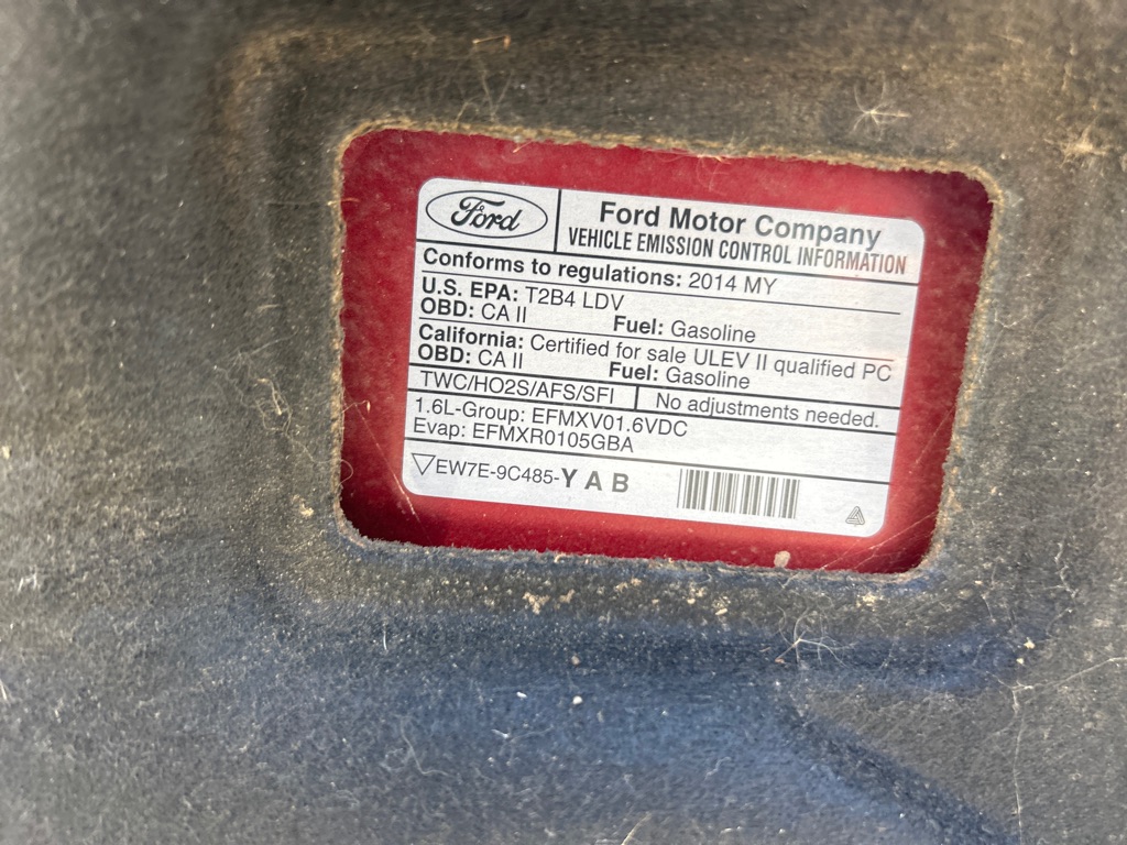 FORD FIESTA 2014 FORD FIESTA 3FADP4BJ0EM157466