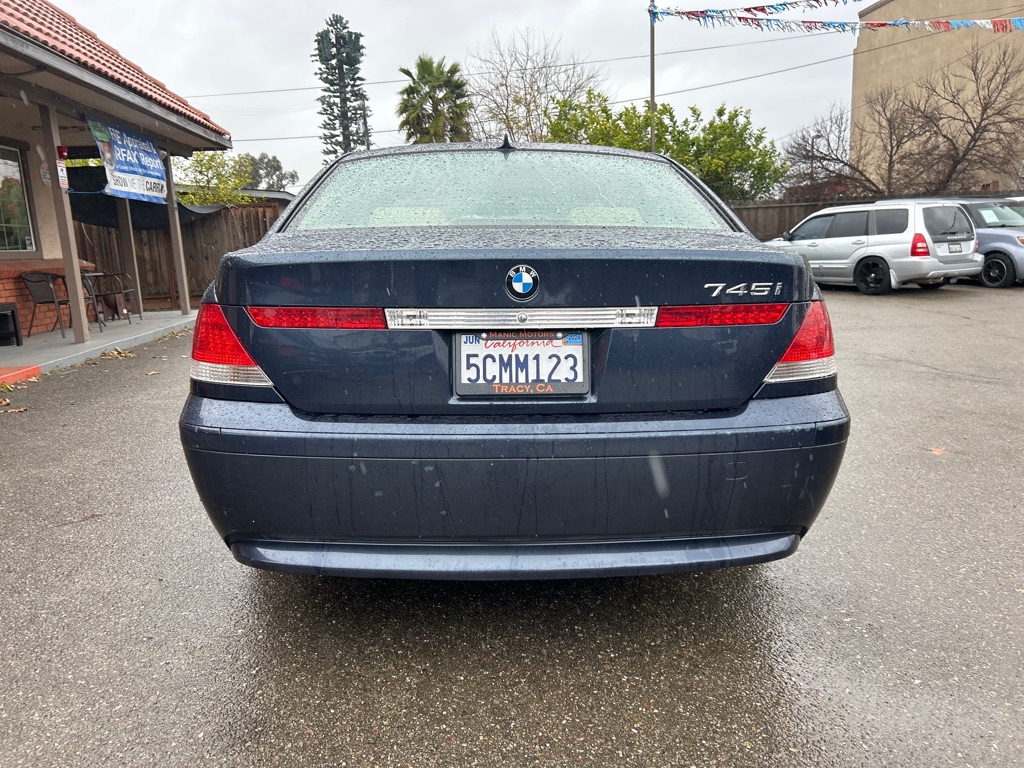 BMW 745 2002 BMW 745 WBAGL634X2DP54085