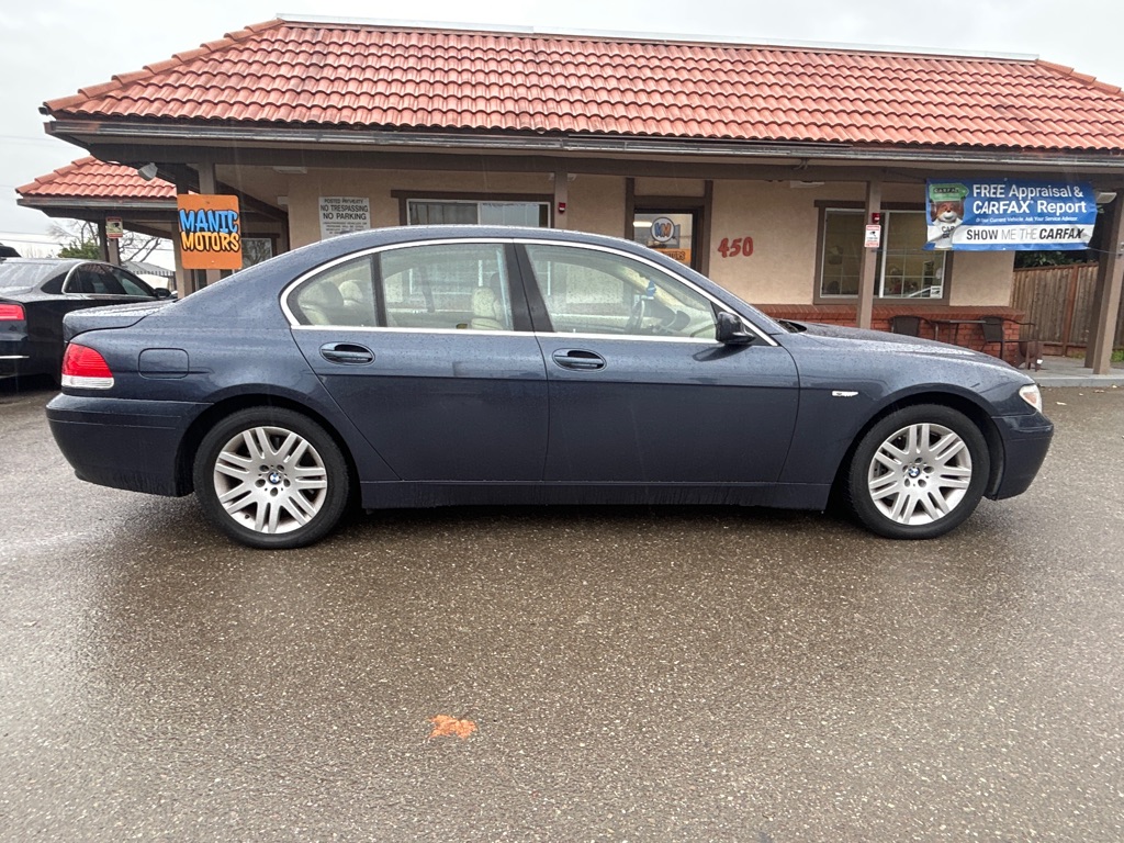 BMW 745 2002 BMW 745 WBAGL634X2DP54085